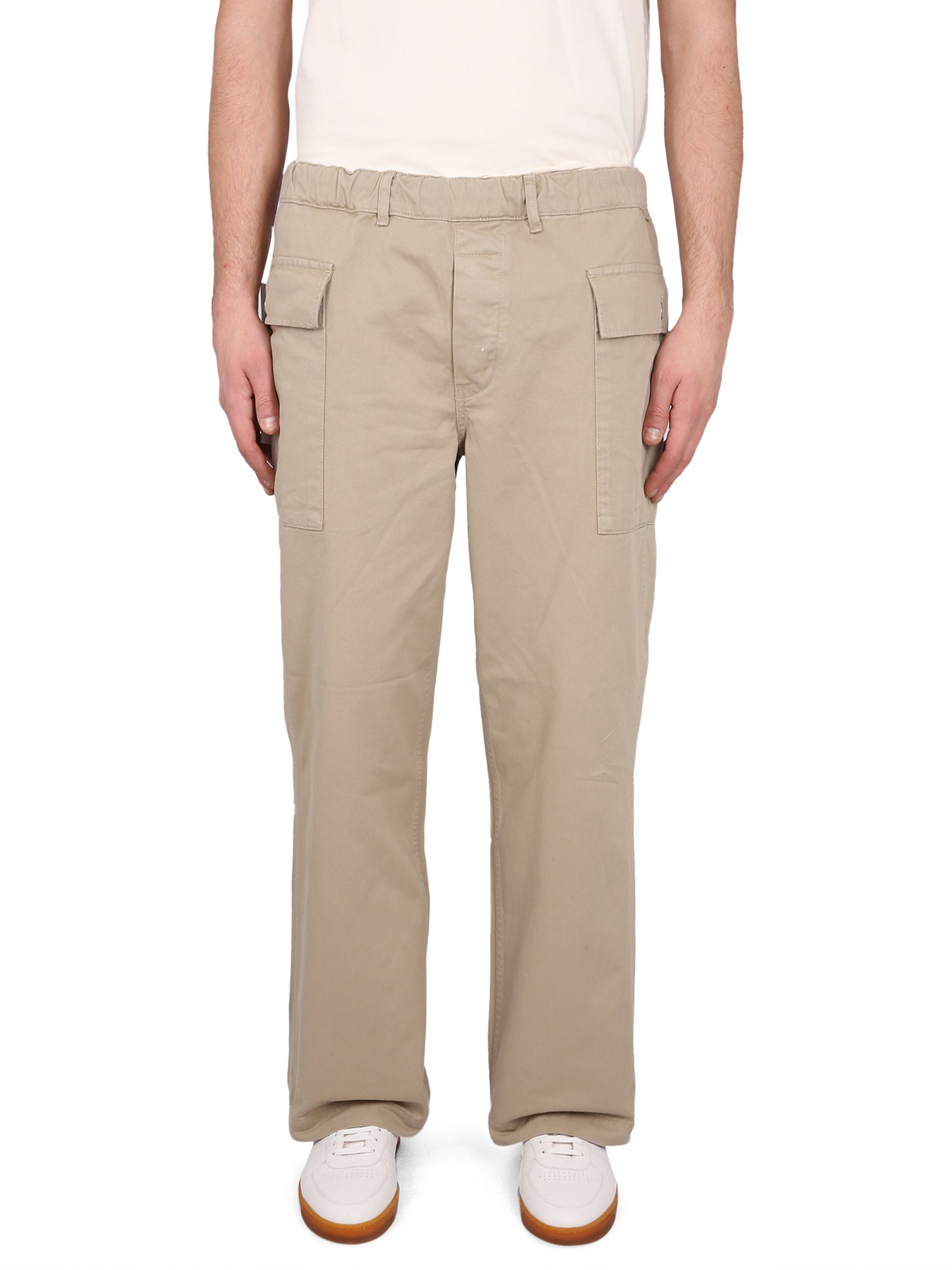 Shop Sunflower Cargo Pants In Brown