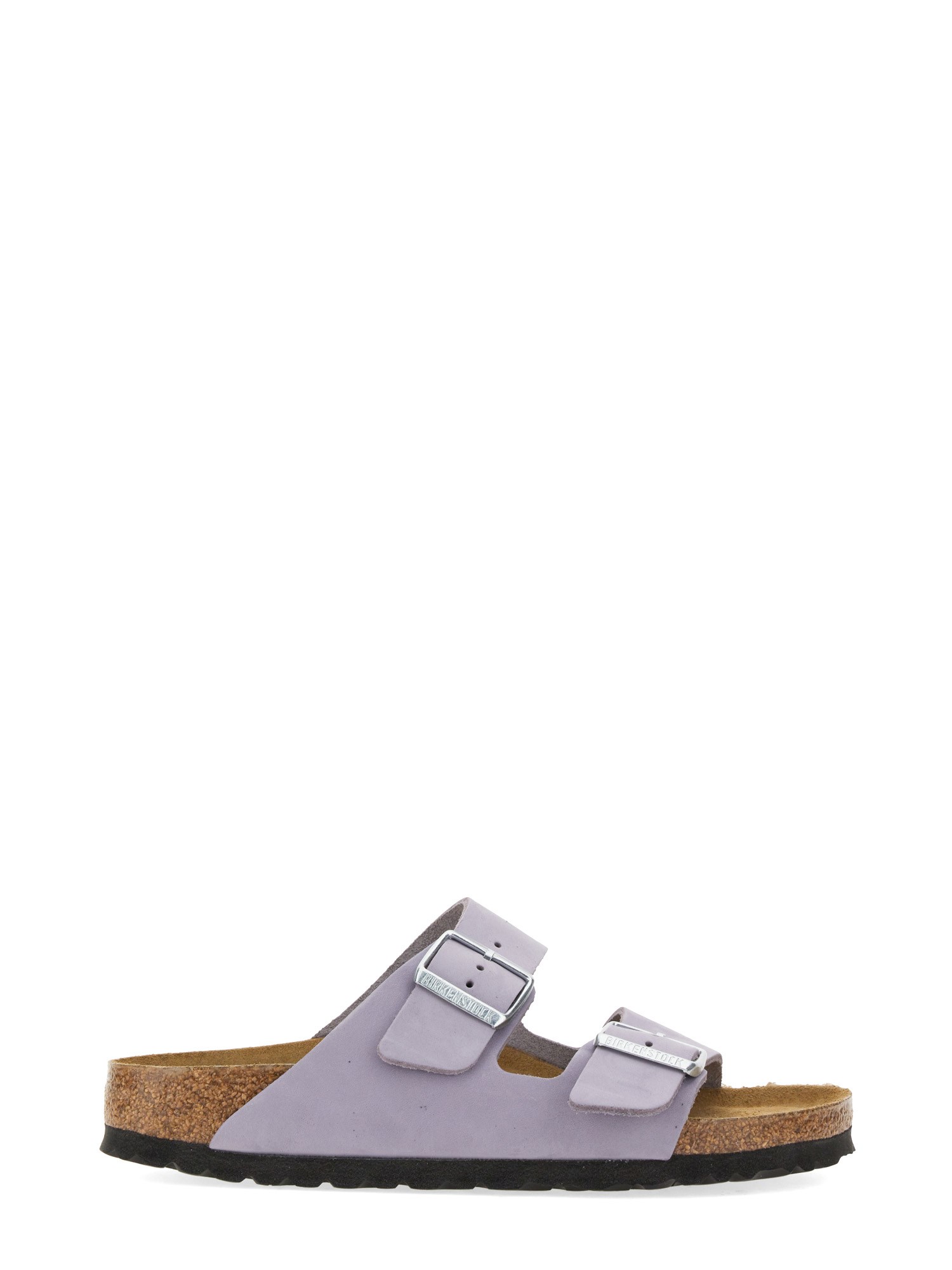 Birkenstock Arizona Leather Sandals In Purple