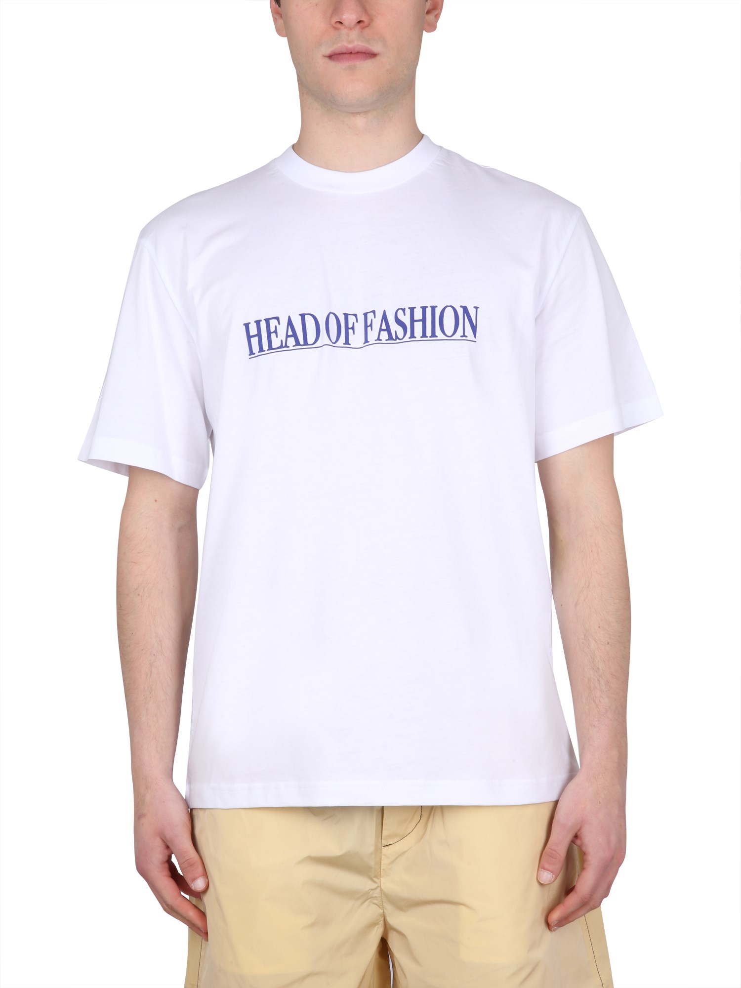 Shop Sunnei Head Of Fashion T-shirt In White