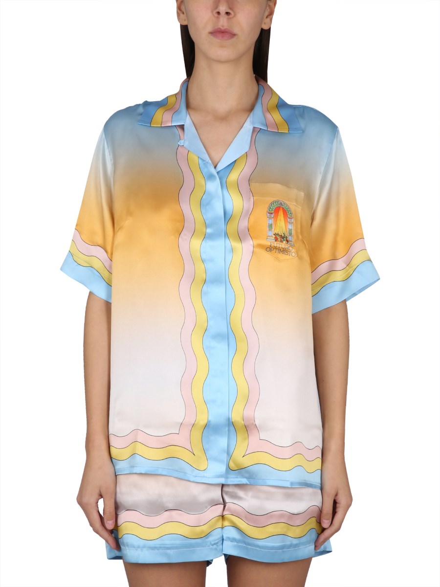 CASABLANCA - SILK SHIRT - Eleonora Bonucci