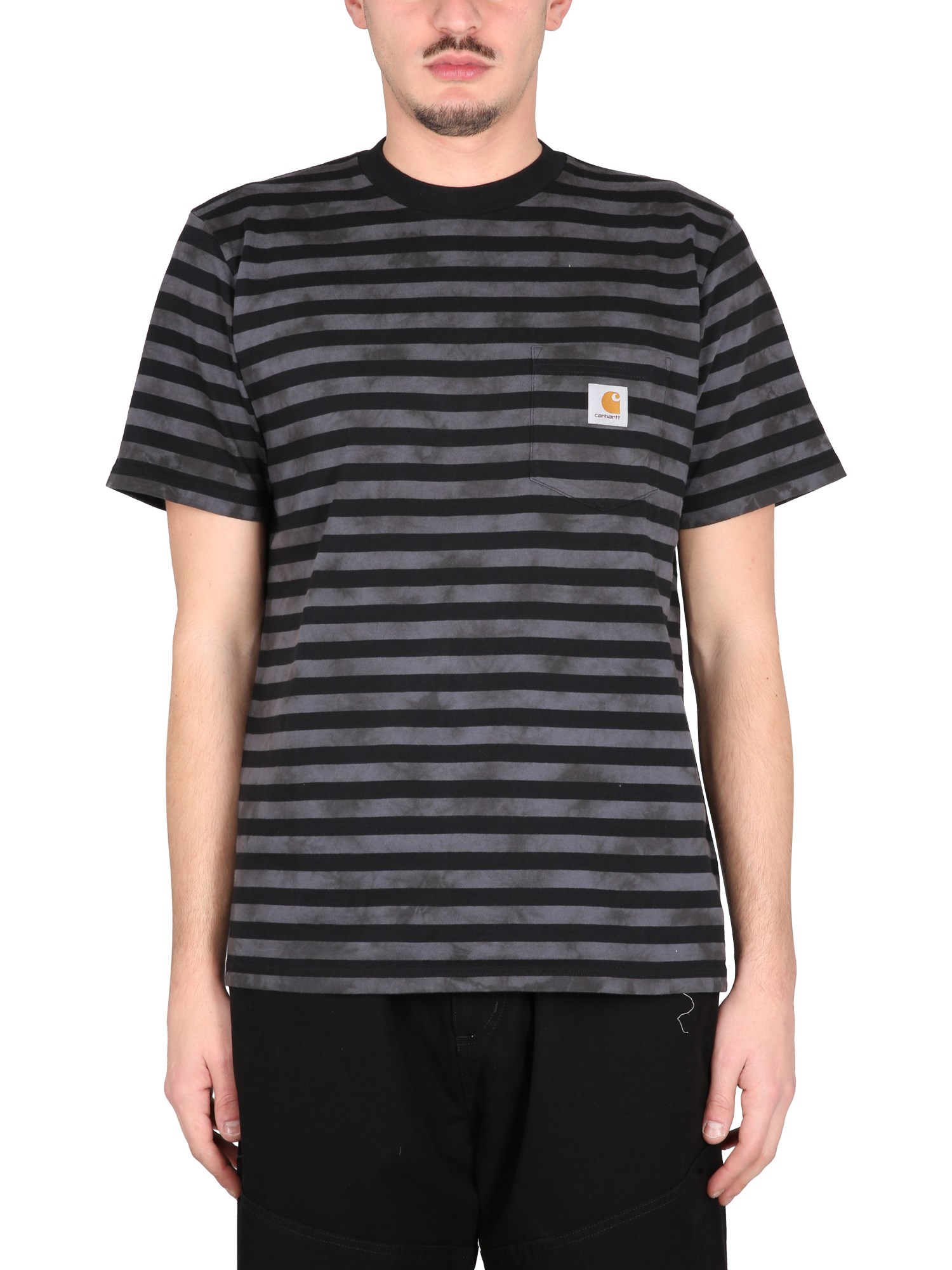 Carhartt Crewneck T-shirt In Multicolour