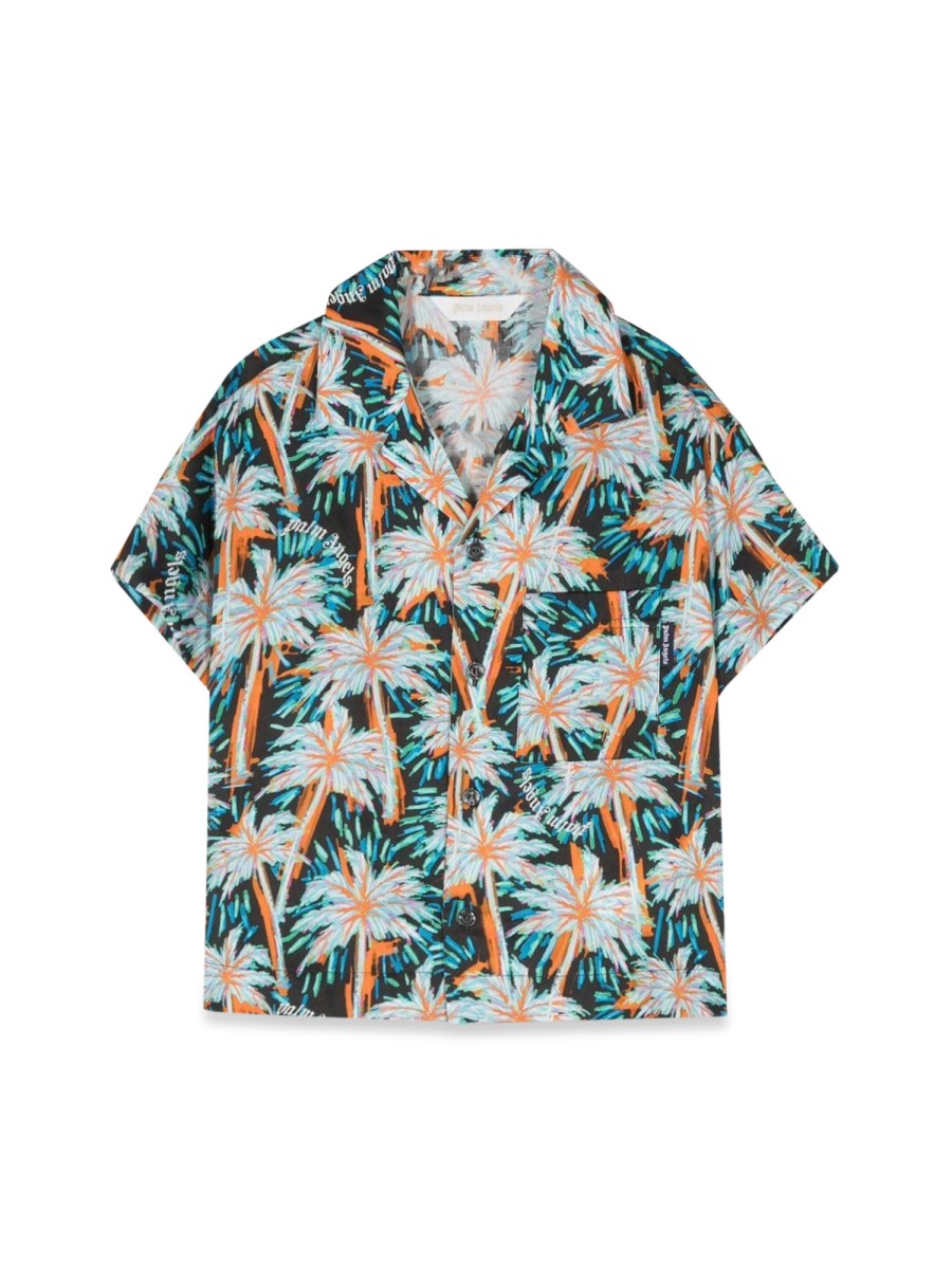 PALM ANGELS BOWLING SHIRT