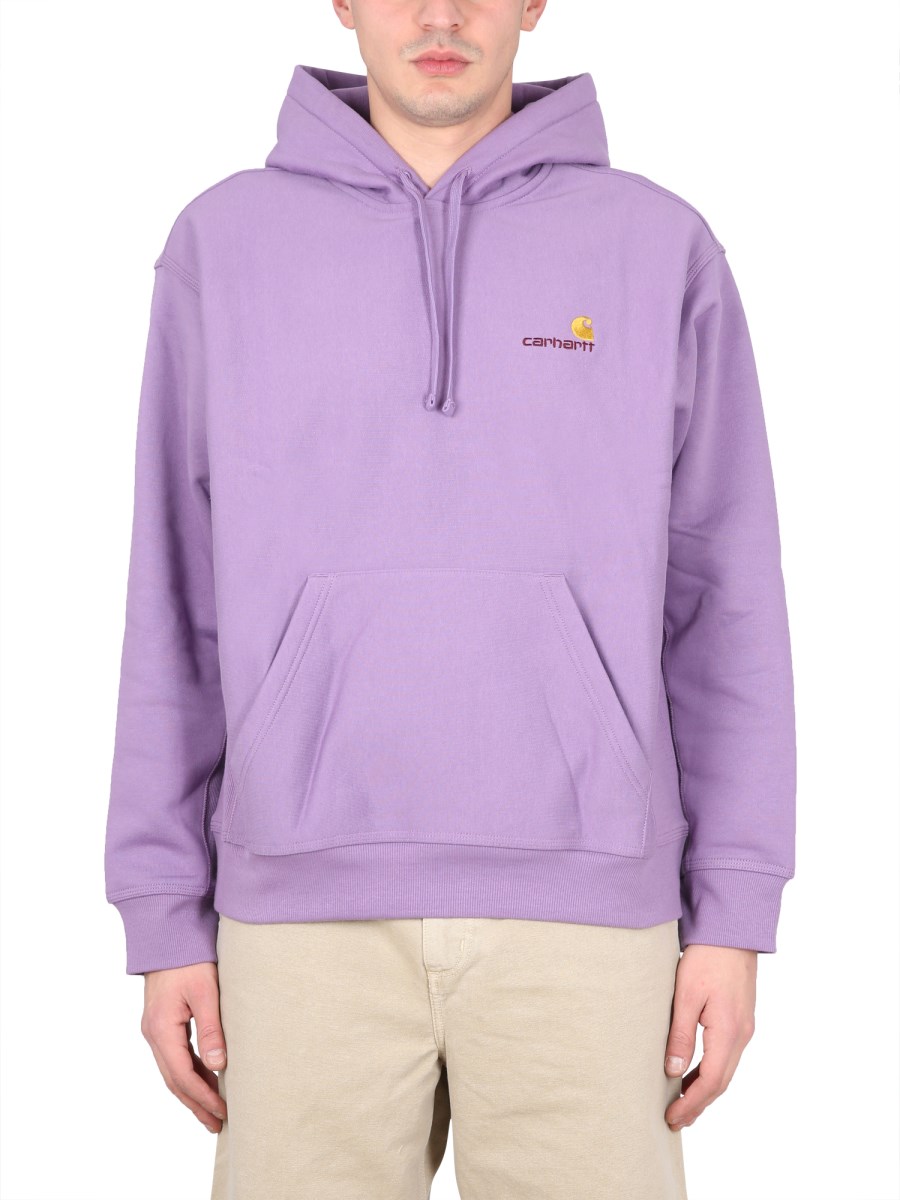 Purple on sale carhartt sweatshirt