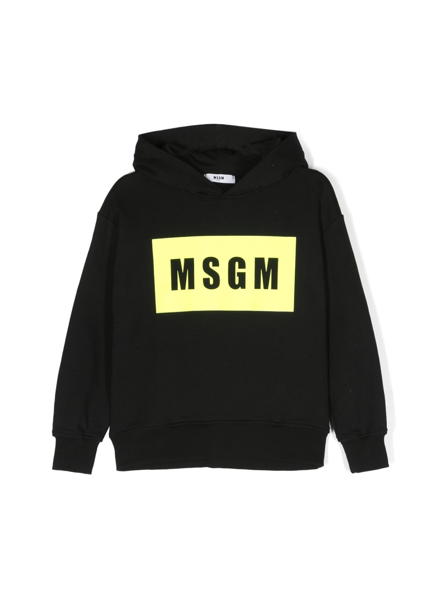 msgm over hoodie