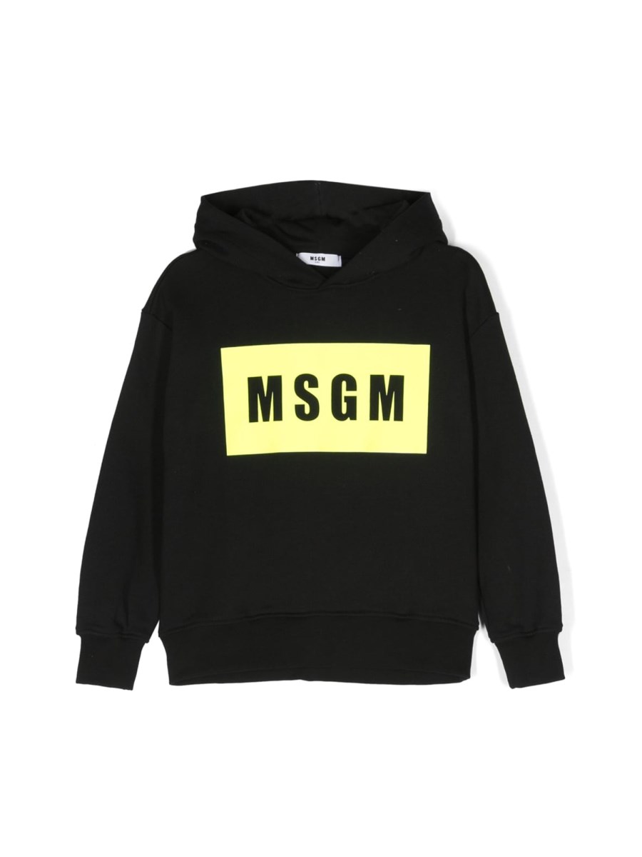 MSGM FELPA OVER CON CAPPUCCIO