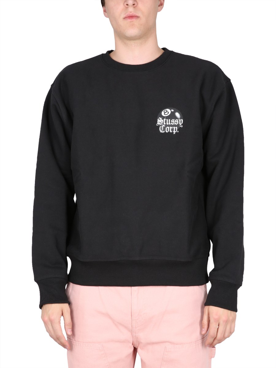 STUSSY - 8 BALL CORP SWEATSHIRT - Eleonora Bonucci