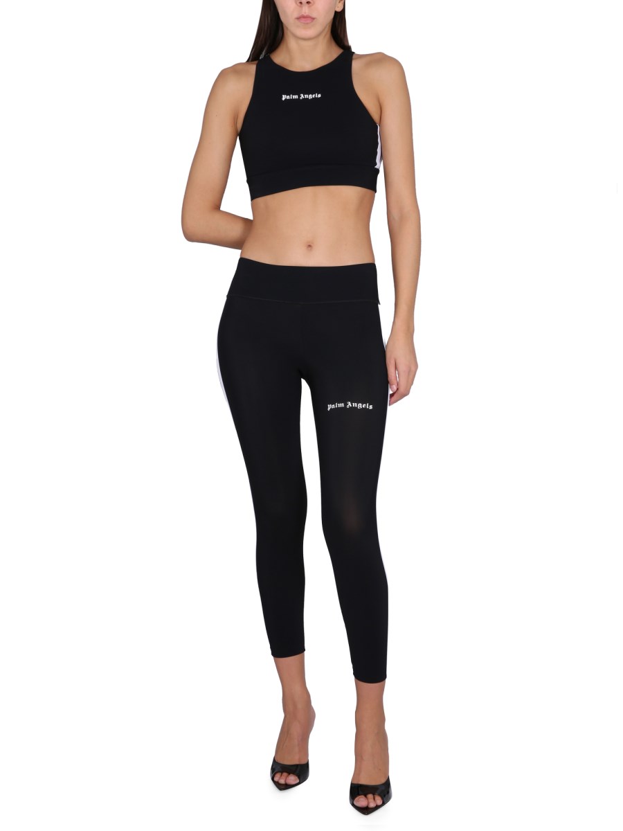 Palm Angels - Girls Black Leggings