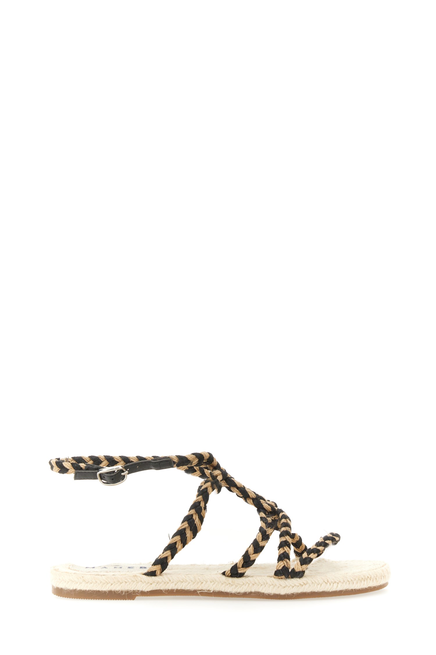 Shop Manebi Sandal Rope In Yellow