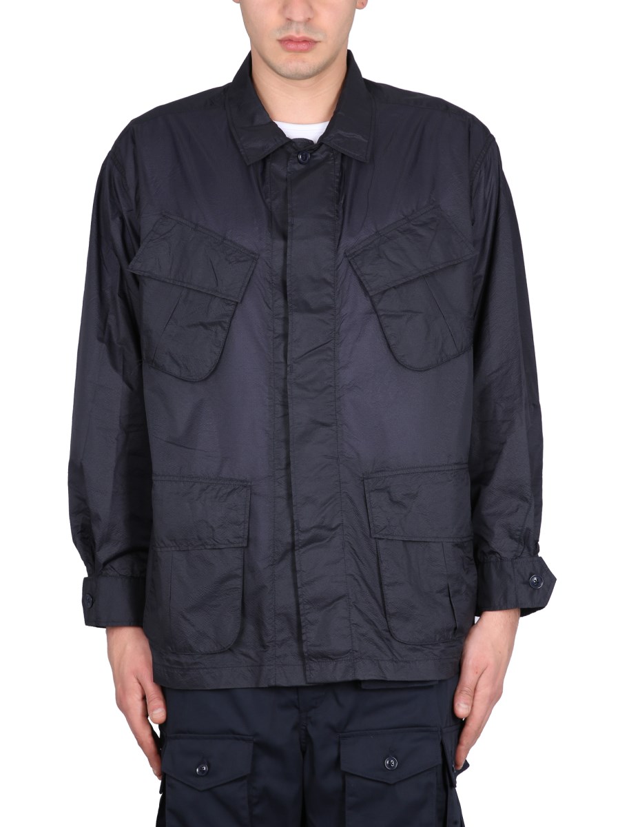 ENGINEERED GARMENTS - FATIGUE JUNGLE NYLON JACKET - Eleonora Bonucci