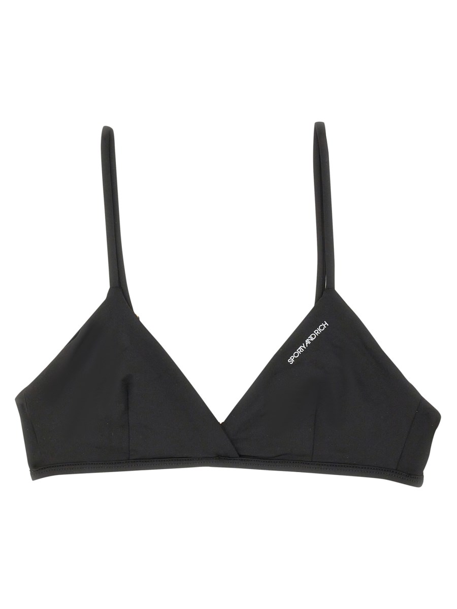 SPORTY&RICH TOP BIKINI IN TESSUTO TECNICO