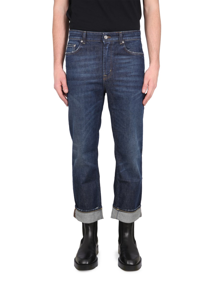 DEPARTMENT FIVE JEANS IN DENIM DI COTONE