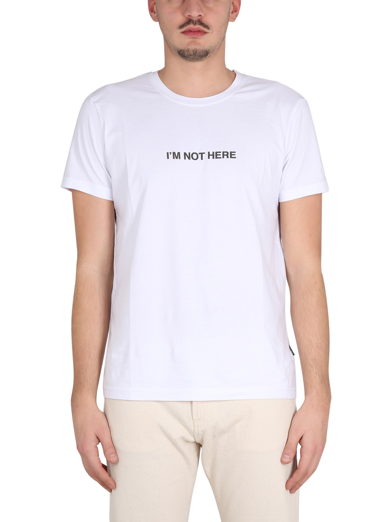 Aspesi T-shirt With Print In White
