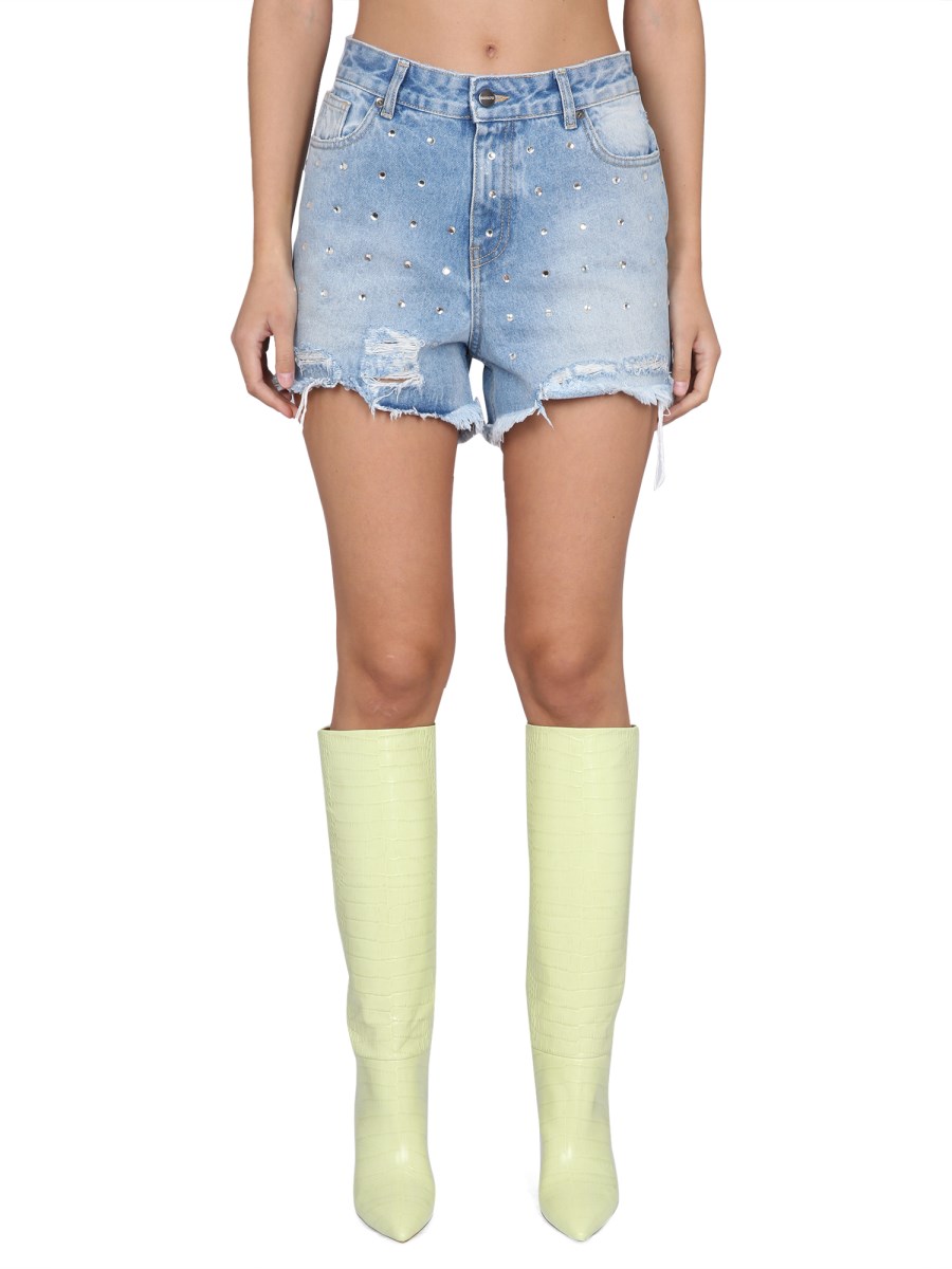 BARROW SHORT IN DENIM DI COTONE