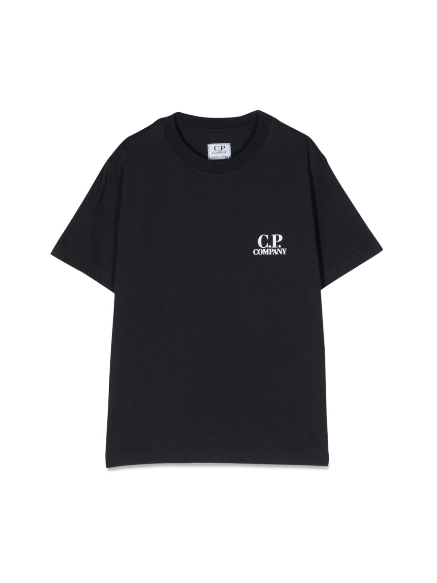 C.P. COMPANY GRAPHIC BIRD LOGO T-SHIRT