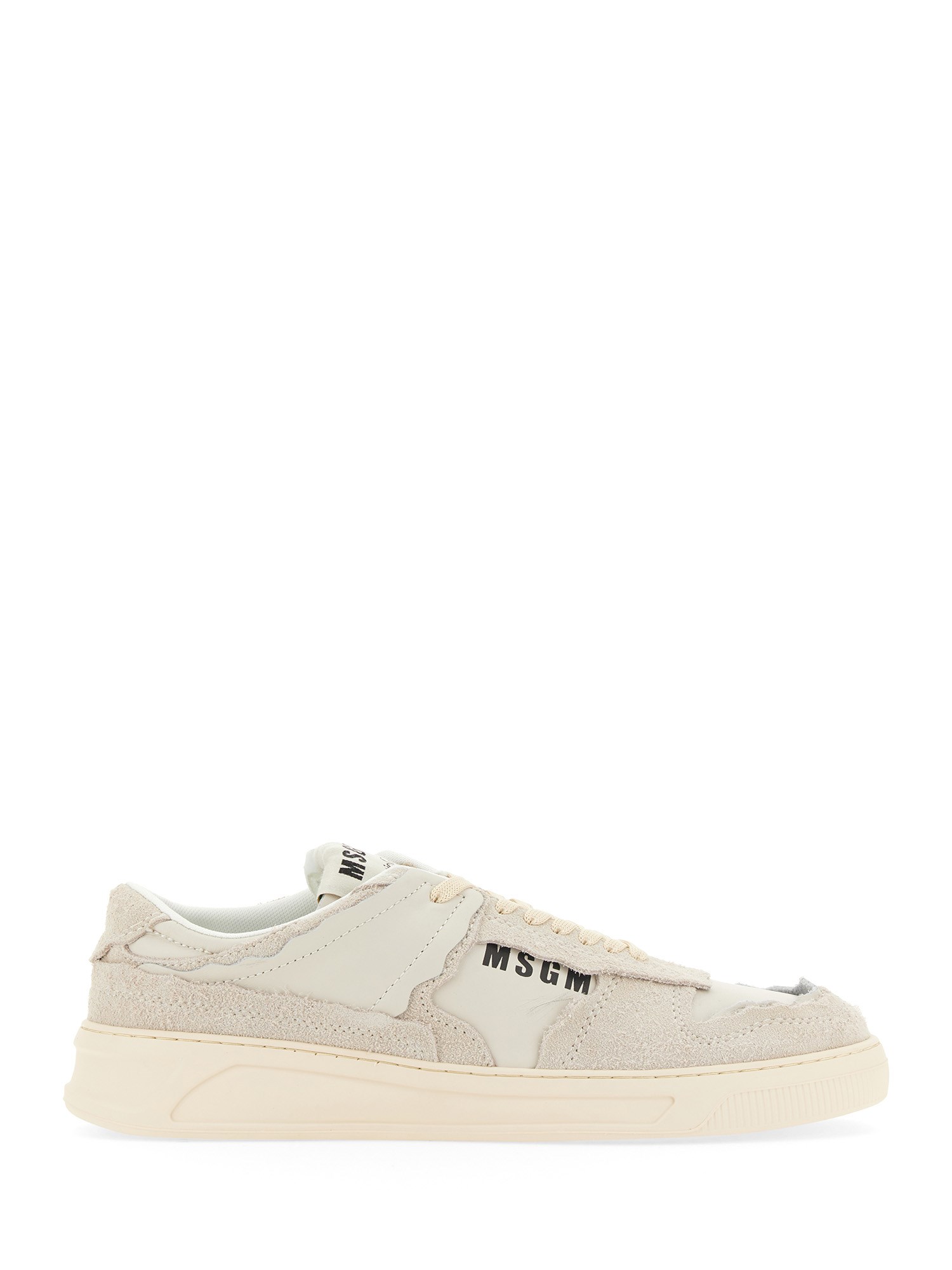 Shop Msgm Fg1 Eco-friendly Sneaker In White