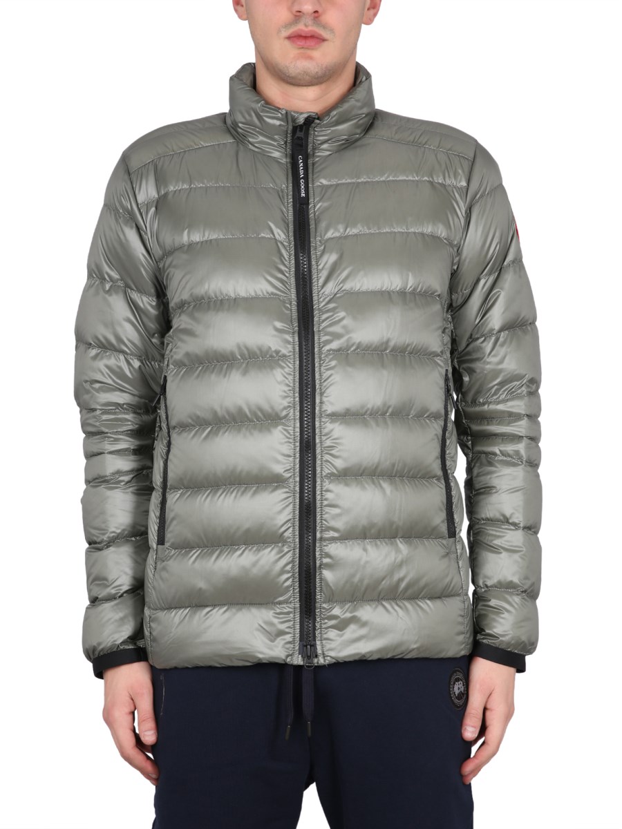 Canada goose brookvale black quilted nylon jacket sale