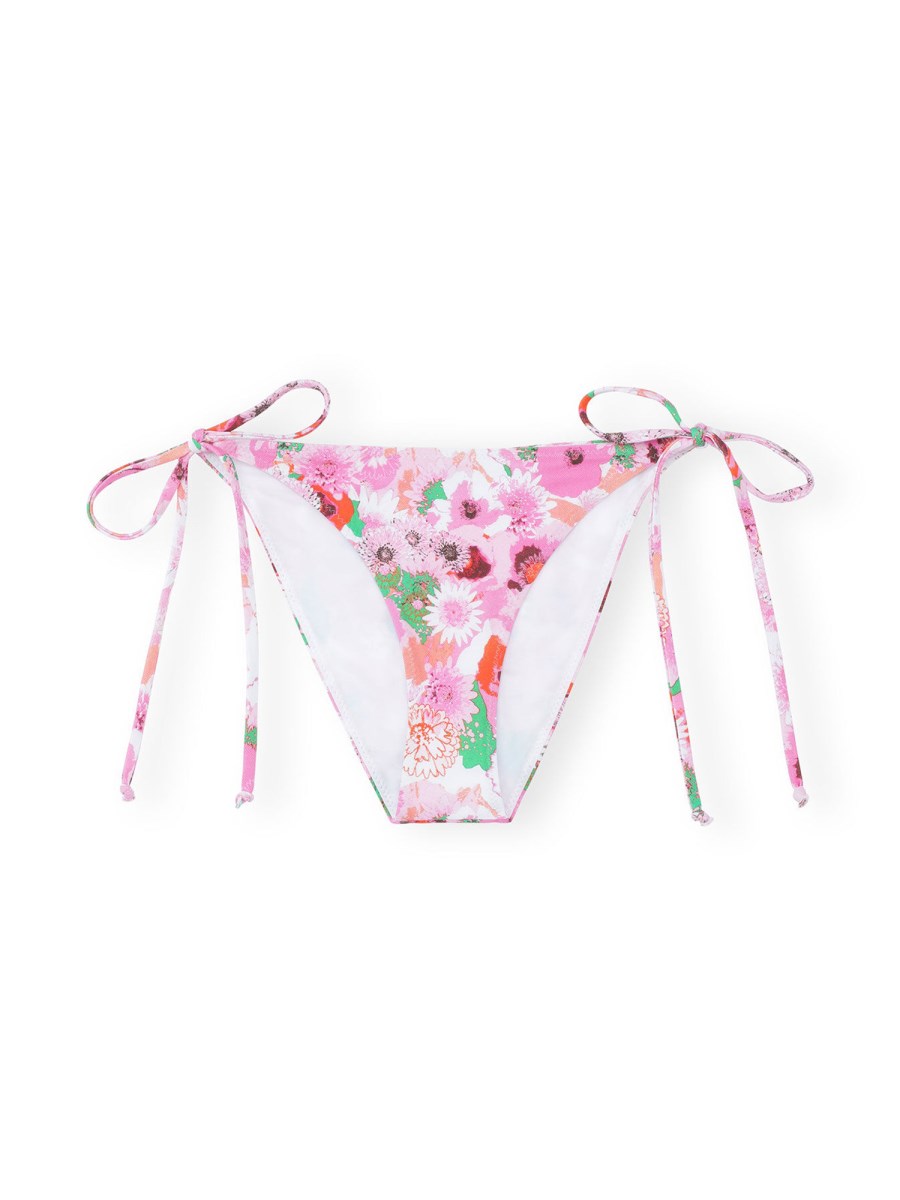 GANNI SLIP BIKINI CON STAMPA FLOREALE