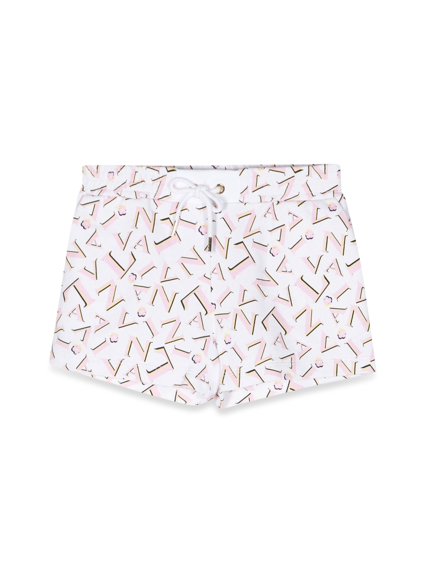 lanvin shorts logo allover