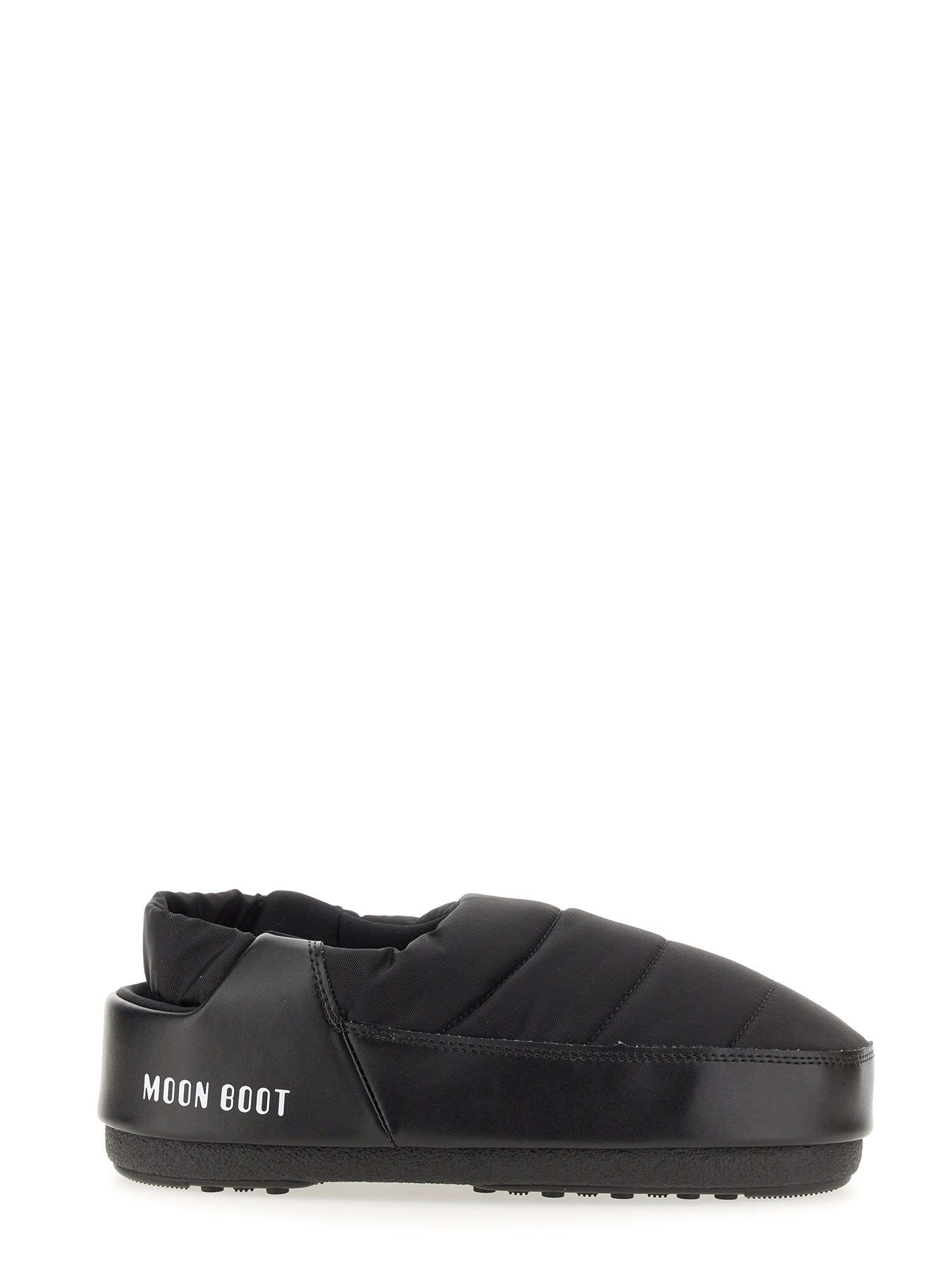 Moon Boot Evolution Sandals In Black Nylon In Black