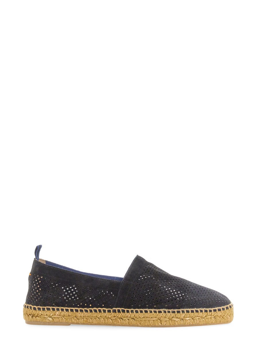 CASTANER ESPADRILLA PABLO IN SUEDE PIERCED