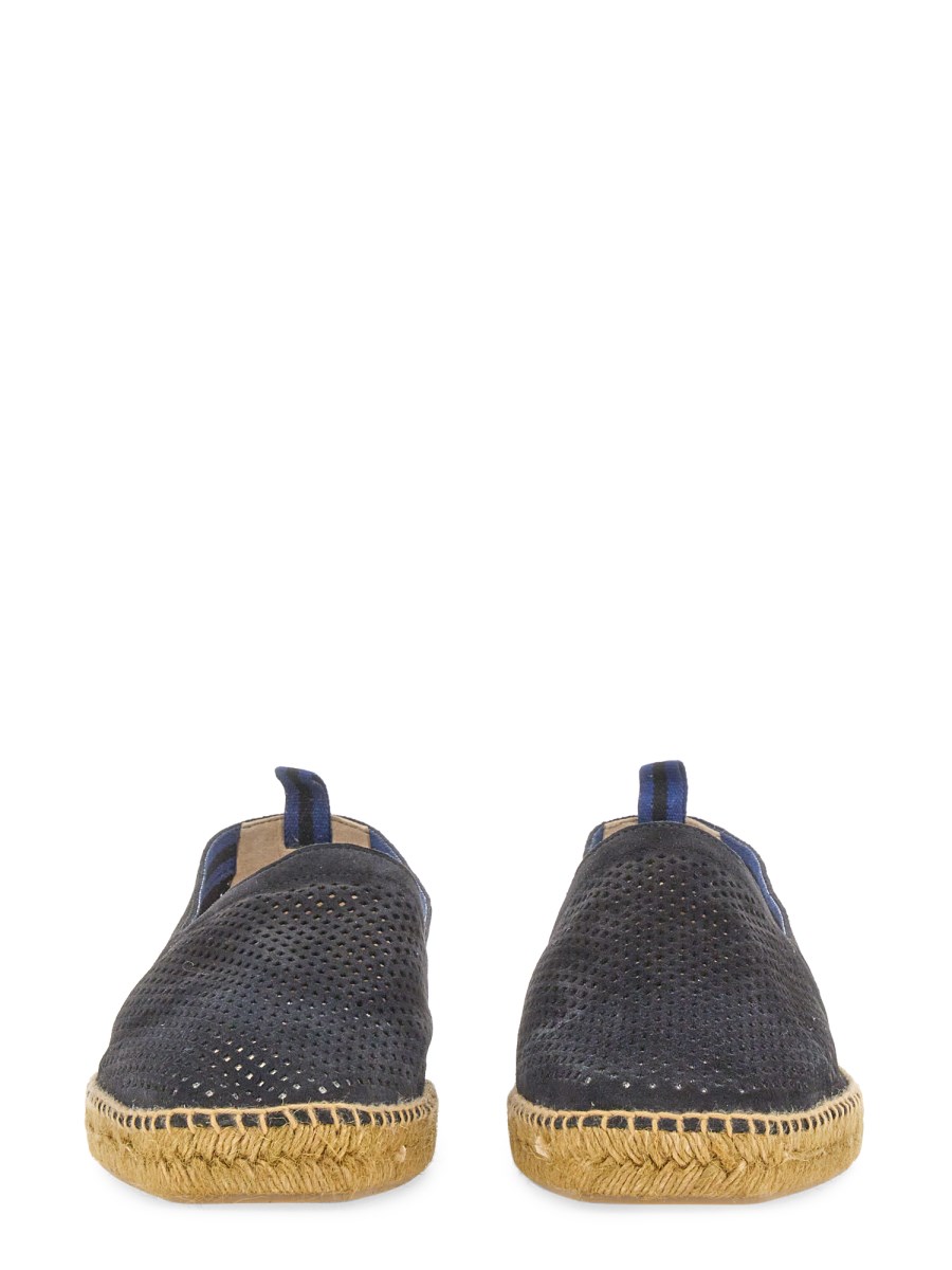 CASTANER PABLO PIERCED SUEDE ESPADRILLES Eleonora Bonucci