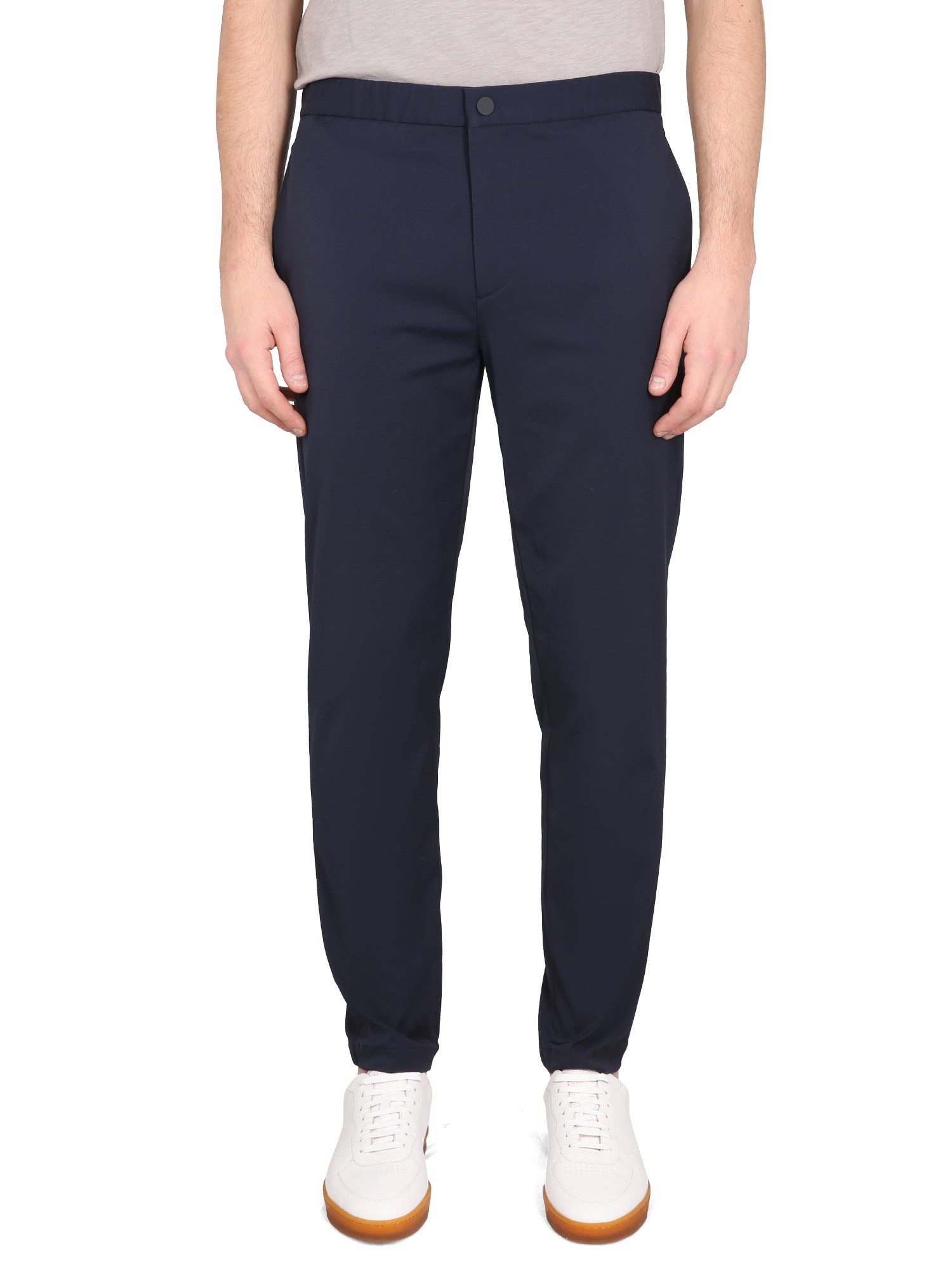 Theory Slim Fit Pants In Blue