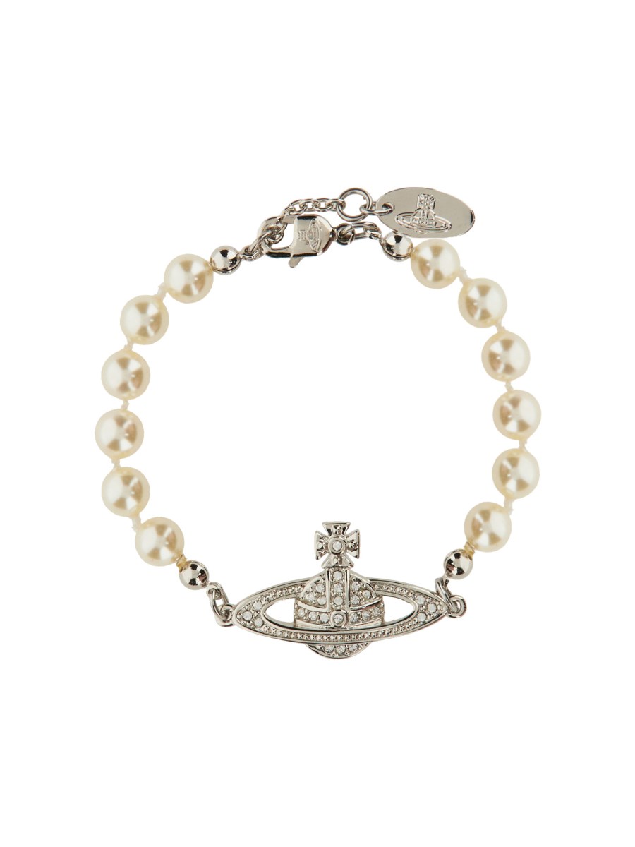 Vivienne westwood on sale bracelet pearl