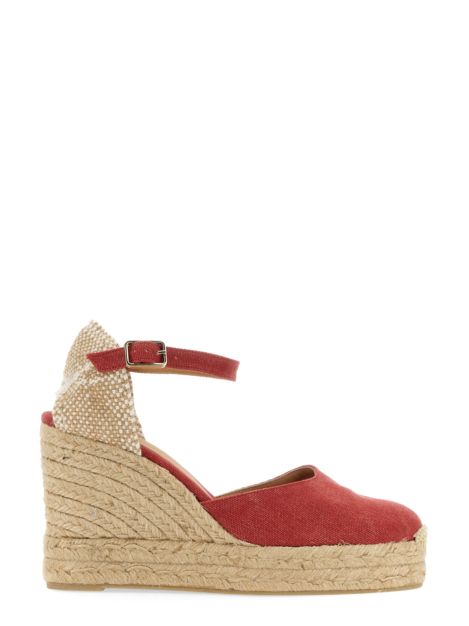 Castaã±er Castañer Woman Espadrilles Brick Size 9 Textile Fibers In Red