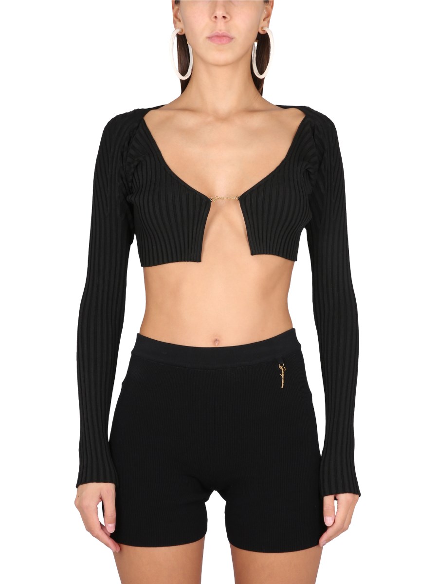 お歳暮・冬ギフト 特集2024 通販  JACQUEMUS - LE MAILLE PRALÙ COTTON KNIT TOP - Eleonora Bonucci トップス