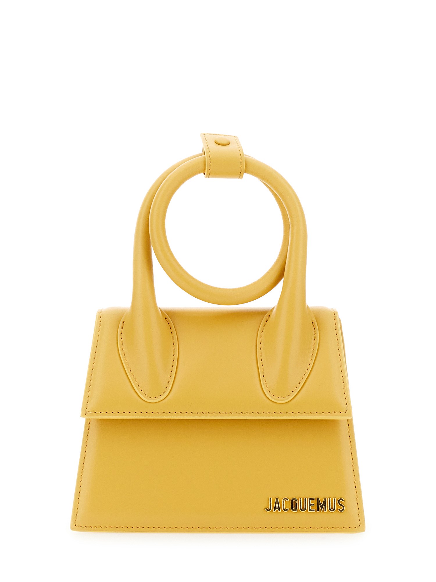 Jacquemus "le Chiquito Noeud" Bag In Yellow ModeSens