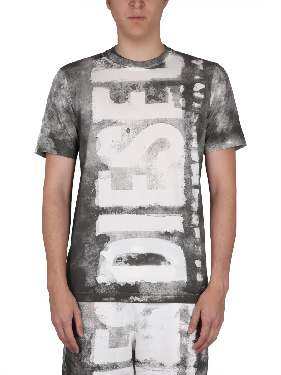 DIESEL - COTTON T-SHIRT - Eleonora Bonucci