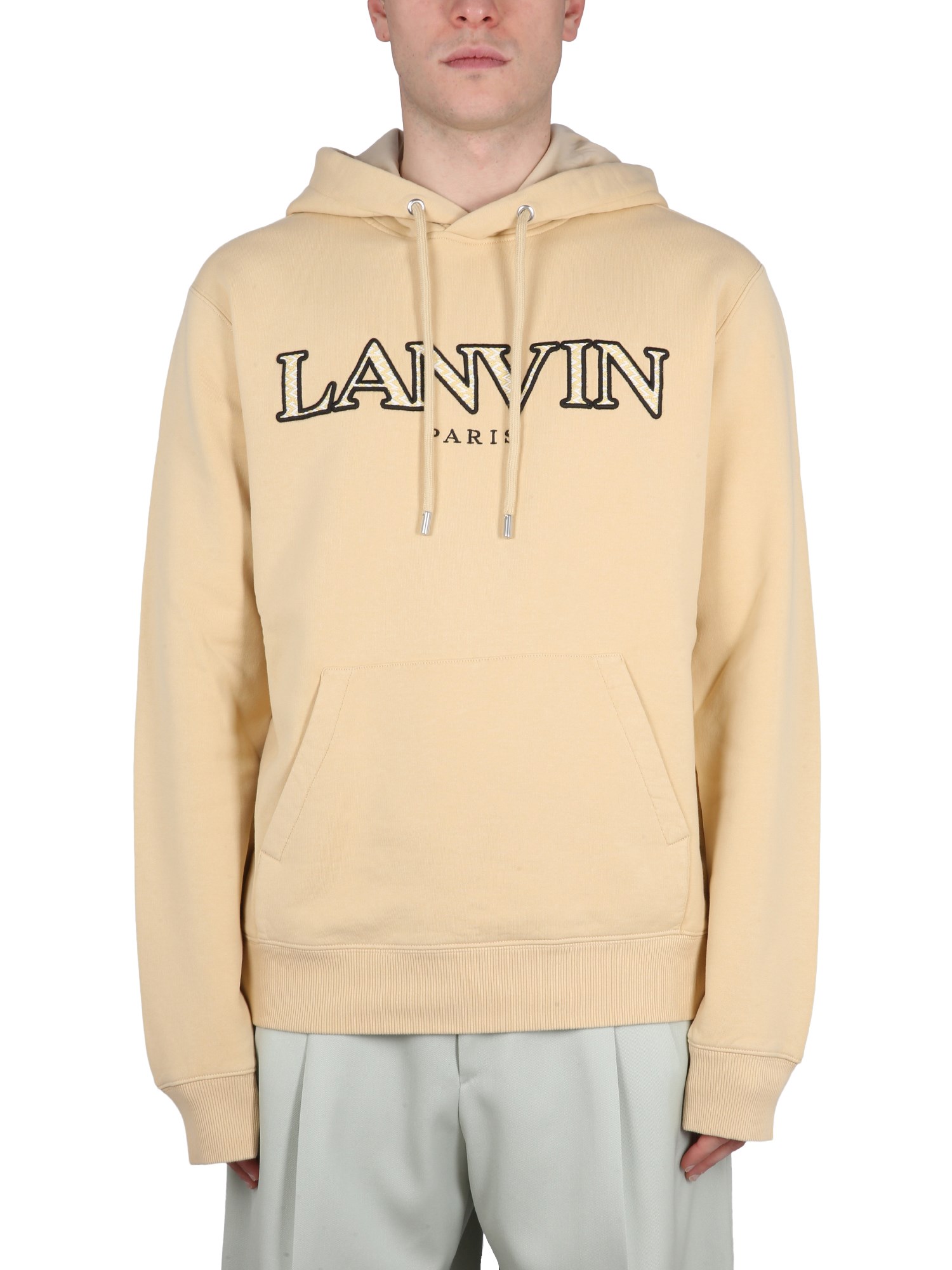 lanvin sweatshirt with logo