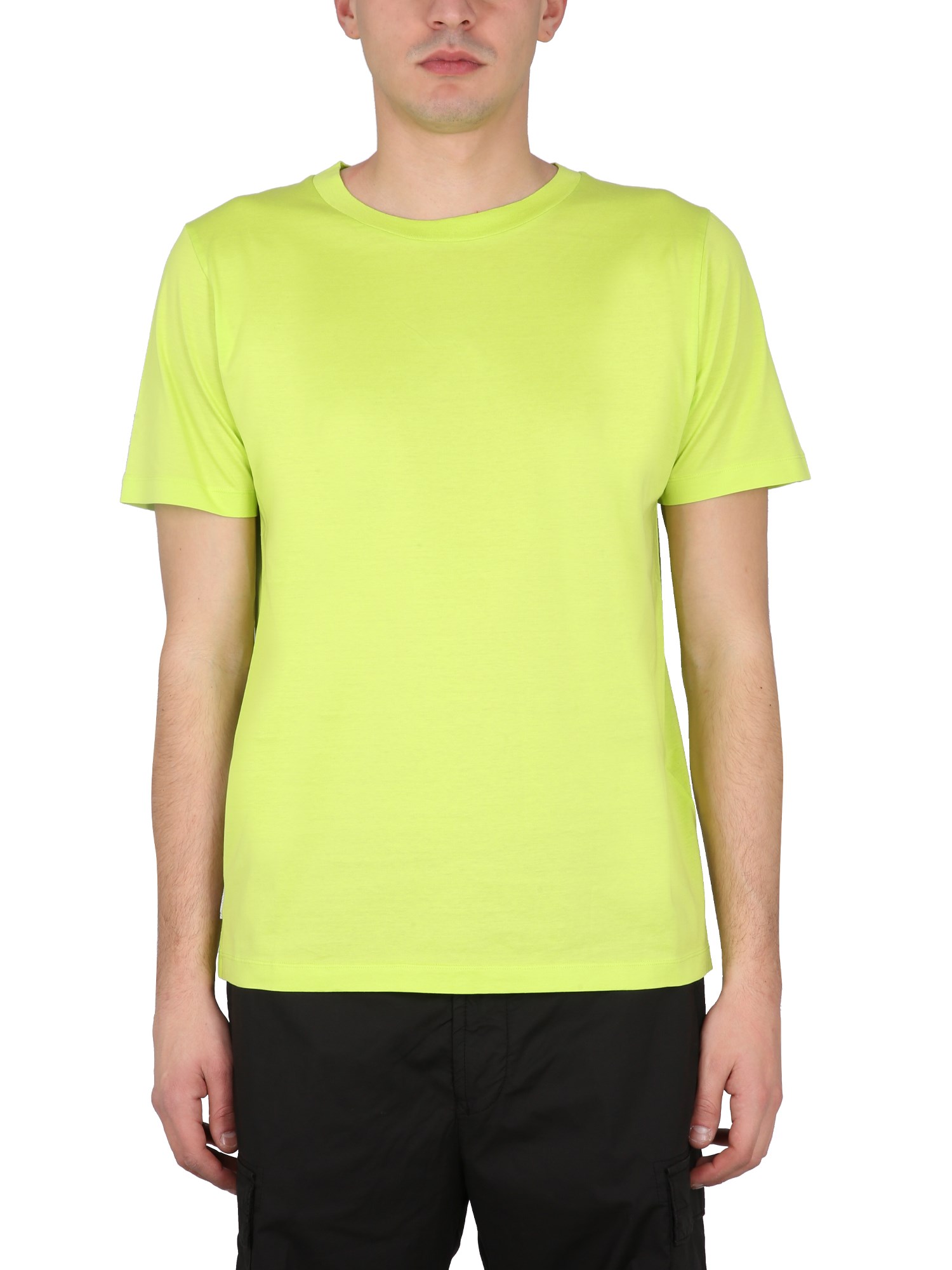 Stone Island Shadow Project Men Jersey T-shirt In Yellow