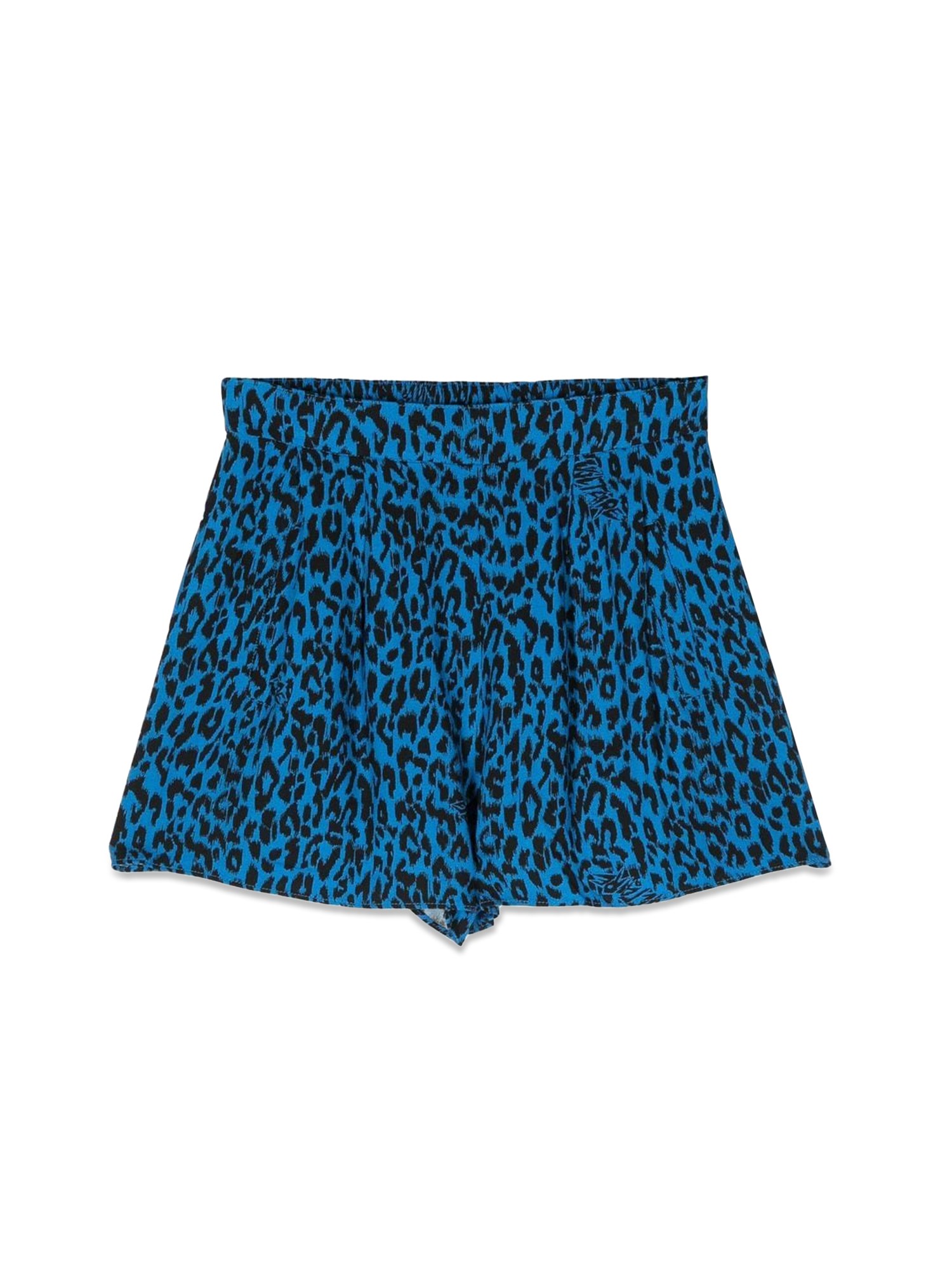 zadig & voltaire leopard shorts