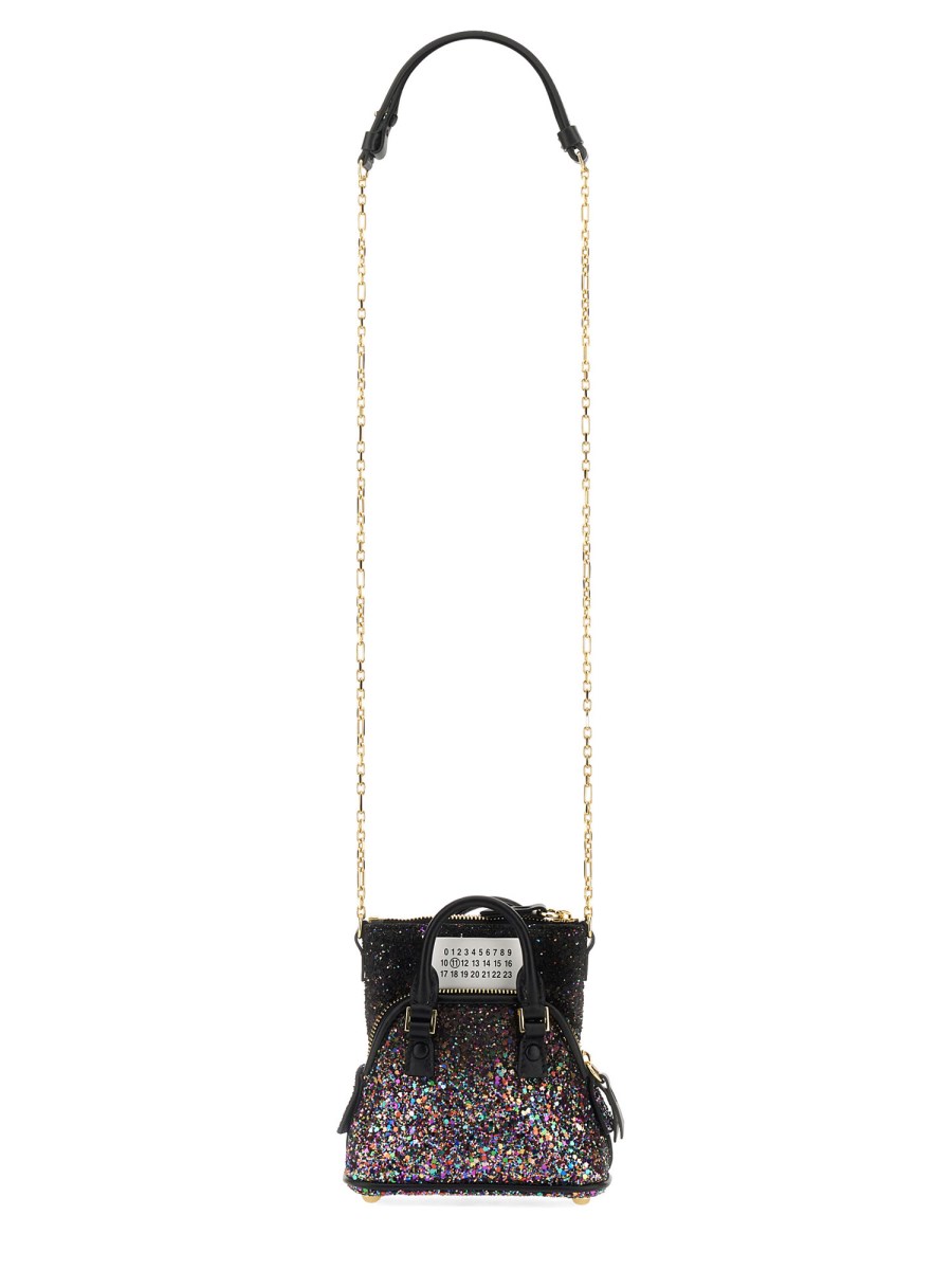 ハンドバッグ Maison Margiela 23SS Women's 5AC Baby Chain Crossbody Bag (S Maison Margiela 5AC Classique Baby Crossbody Bag | Black