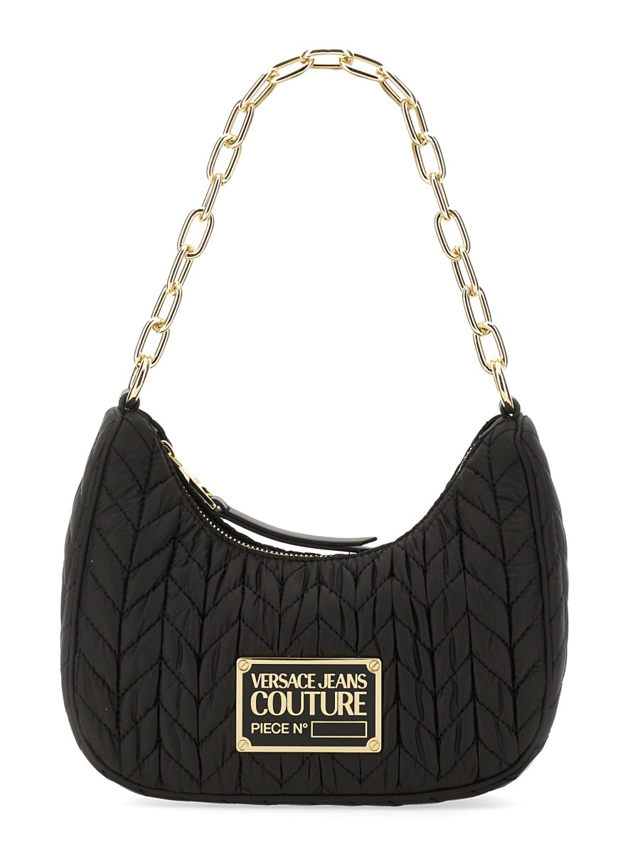 VERSACE JEANS COUTURE - NYLON LOGO SHOULDER BAG - Eleonora