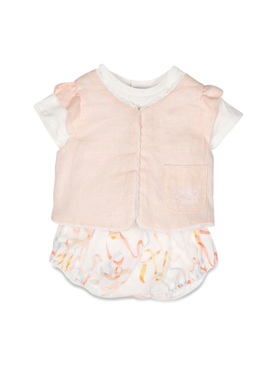 SET T-SHIRT, SHORTS E GILET