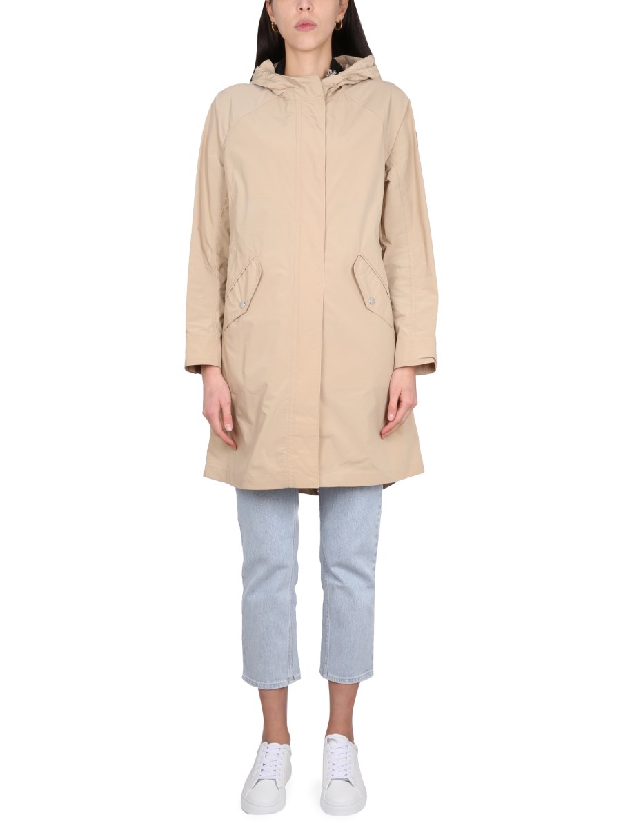 WOOLRICH PARKA LONG SUMMER IN NYLON