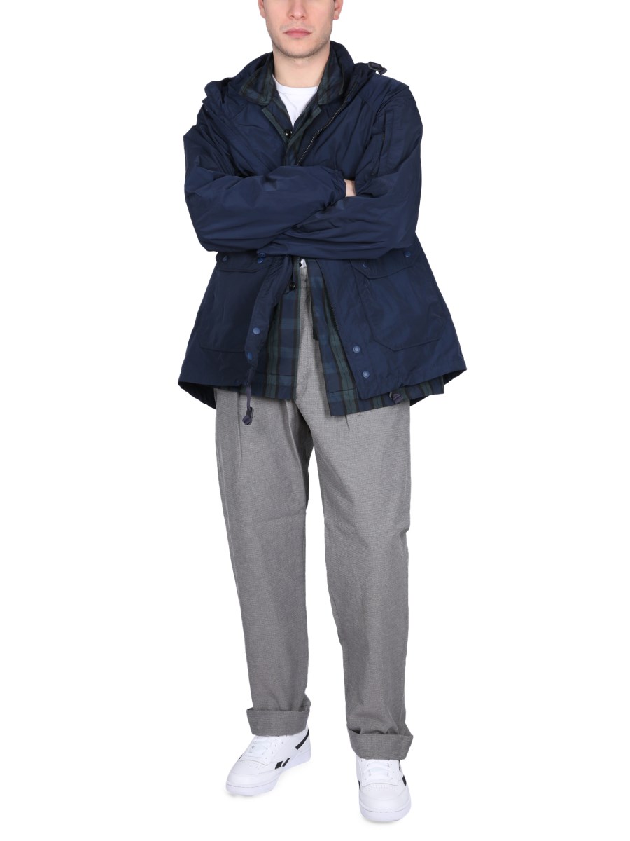 ENGINEERED GARMENTS - ATLANTIC PARKA IN TECHNICAL FABRIC ENGINEERED GARMENTS - ATLANTIC PARKA IN TECHNICAL FABRIC