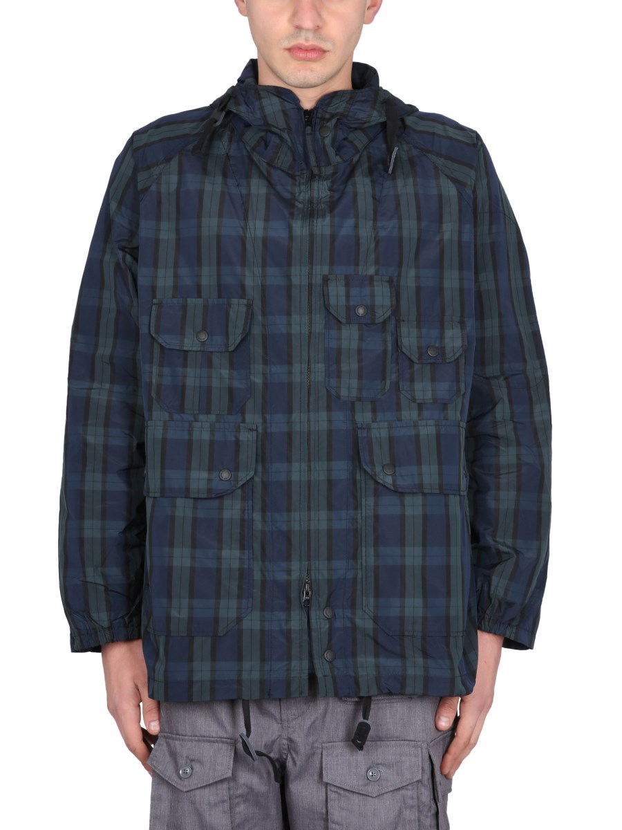 ENGINEERED GARMENTS - ATLANTIC PARKA WITH CHECK PATTERN - Eleonora