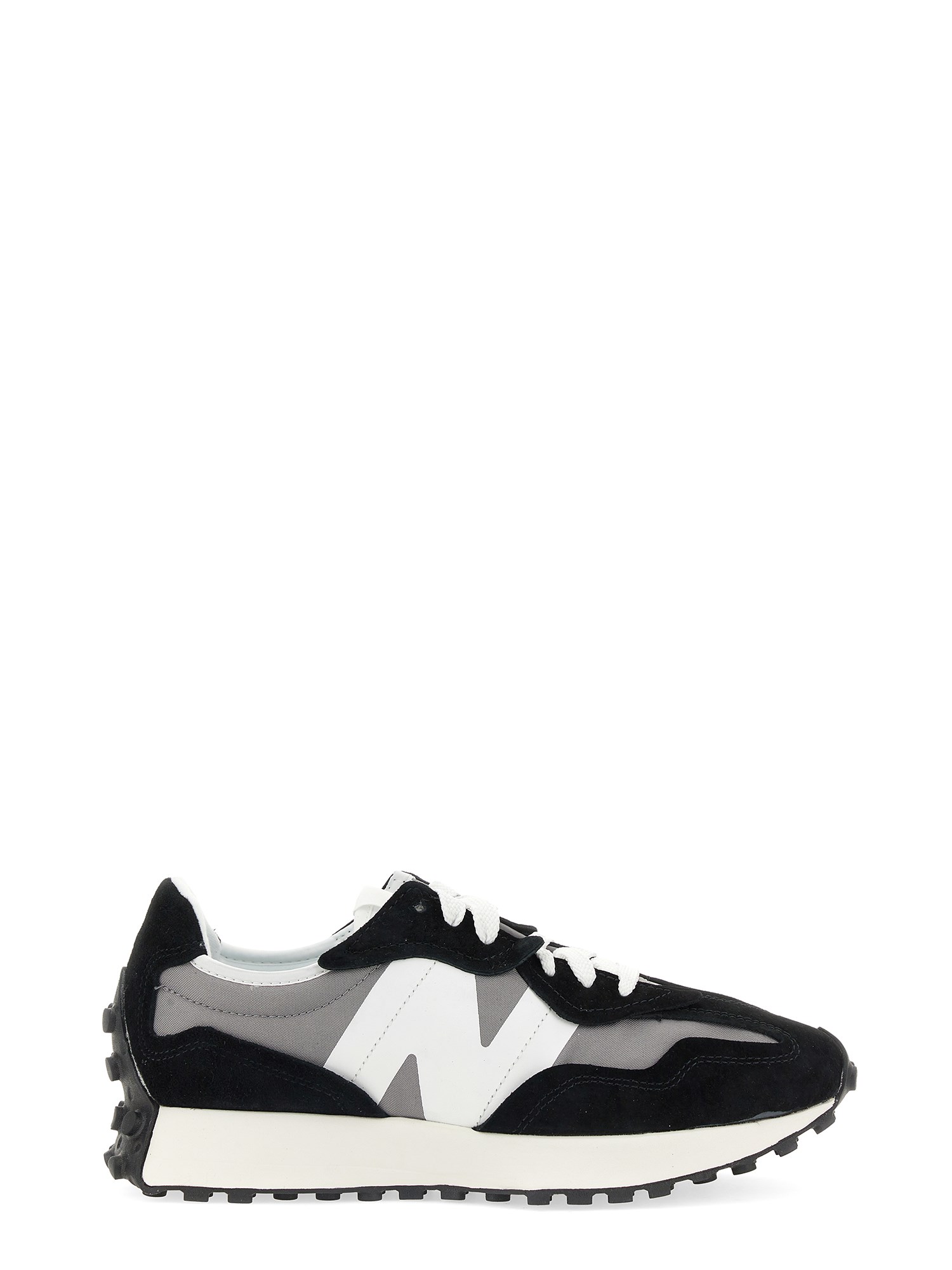 New Balance 327 Sneaker In Black