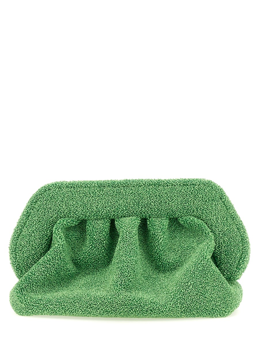 THEMOIRÈ CLUTCH "BIOS" IN TESSUTO SEA SPONGE