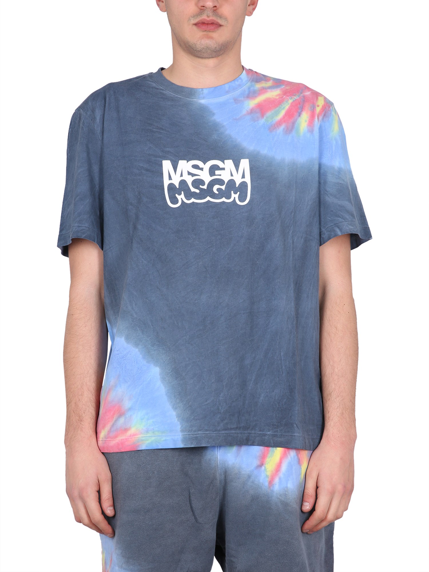 Shop Msgm X Butter Studio T-shirt In Multicolour