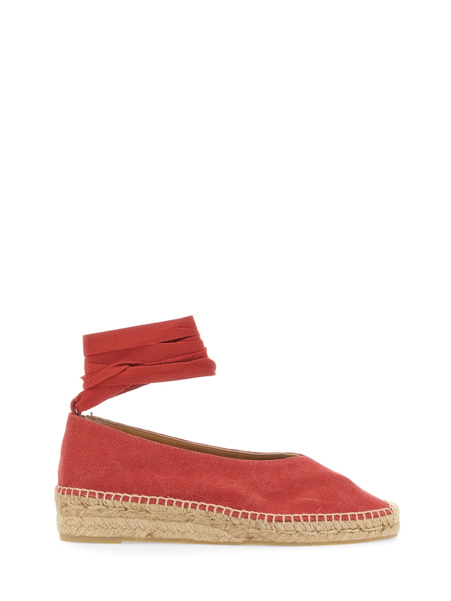 Castaner lace up discount espadrille