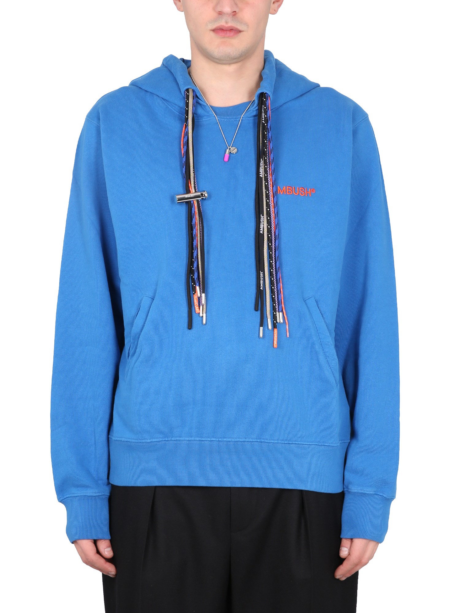 Shop Ambush Multicord Hoodie In Blue