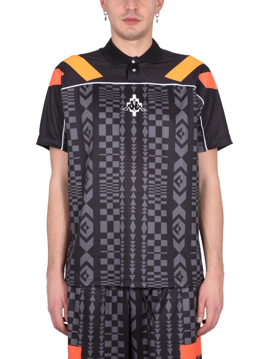 POLO MARCELO BURLON X KAPPA