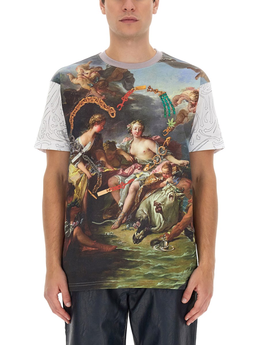 VIVIENNE WESTWOOD - COTTON JERSEY BOUCHER T-SHIRT - Eleonora Bonucci