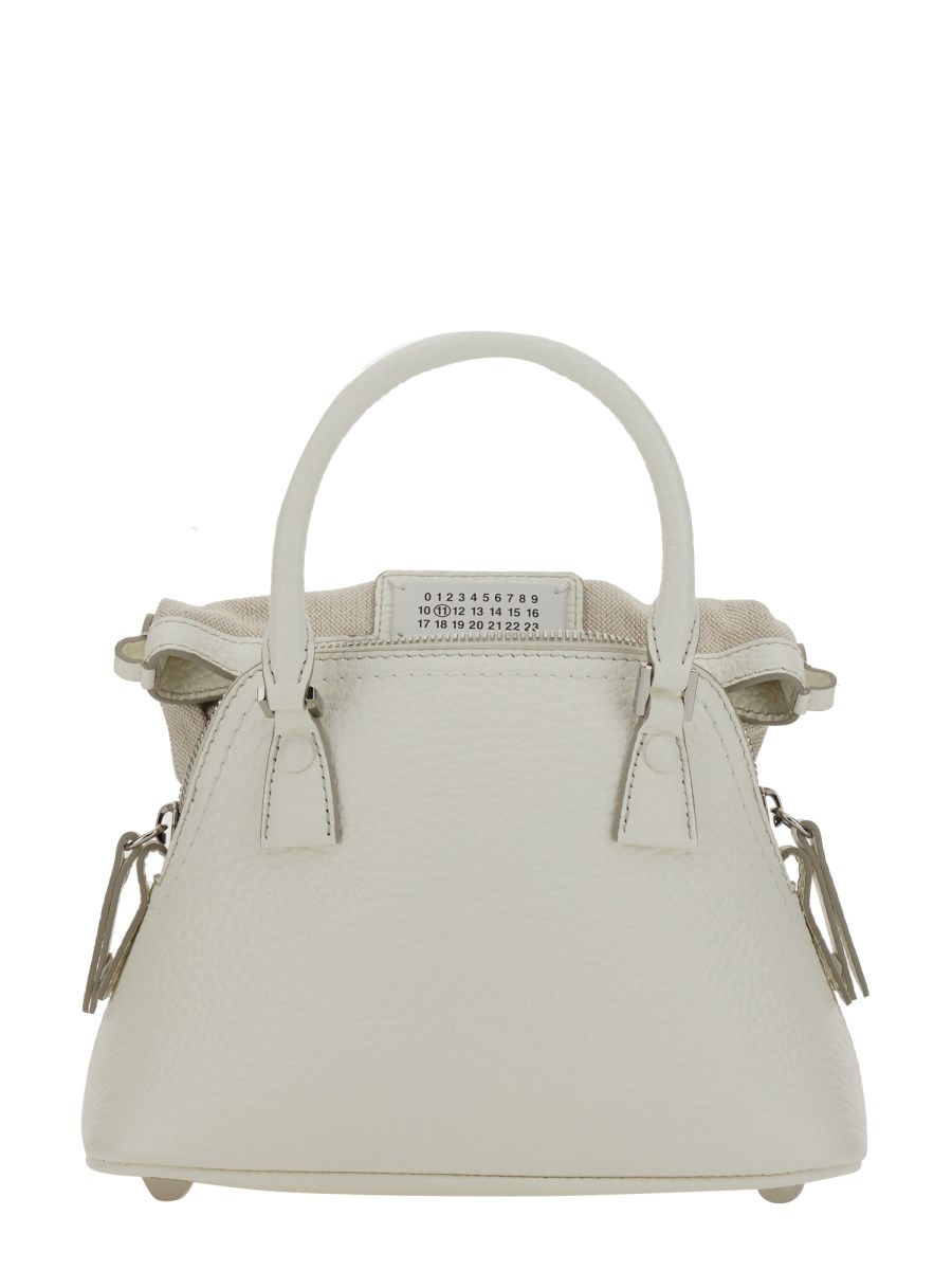 MAISON MARGIELA - 5AC MICRO LEATHER BAG WITH CHAIN STRAP