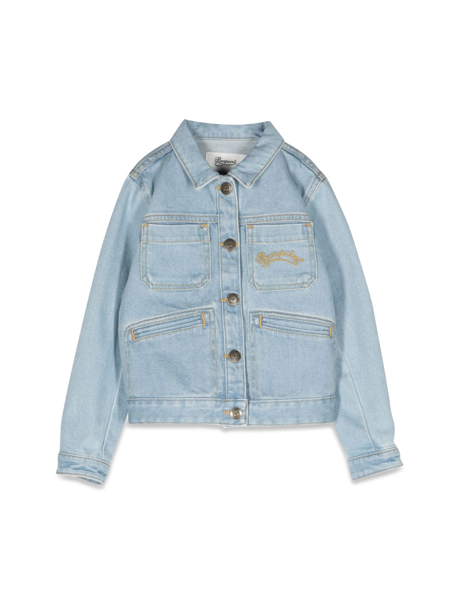 Bonpoint Cassidy Denim Jacket | ModeSens