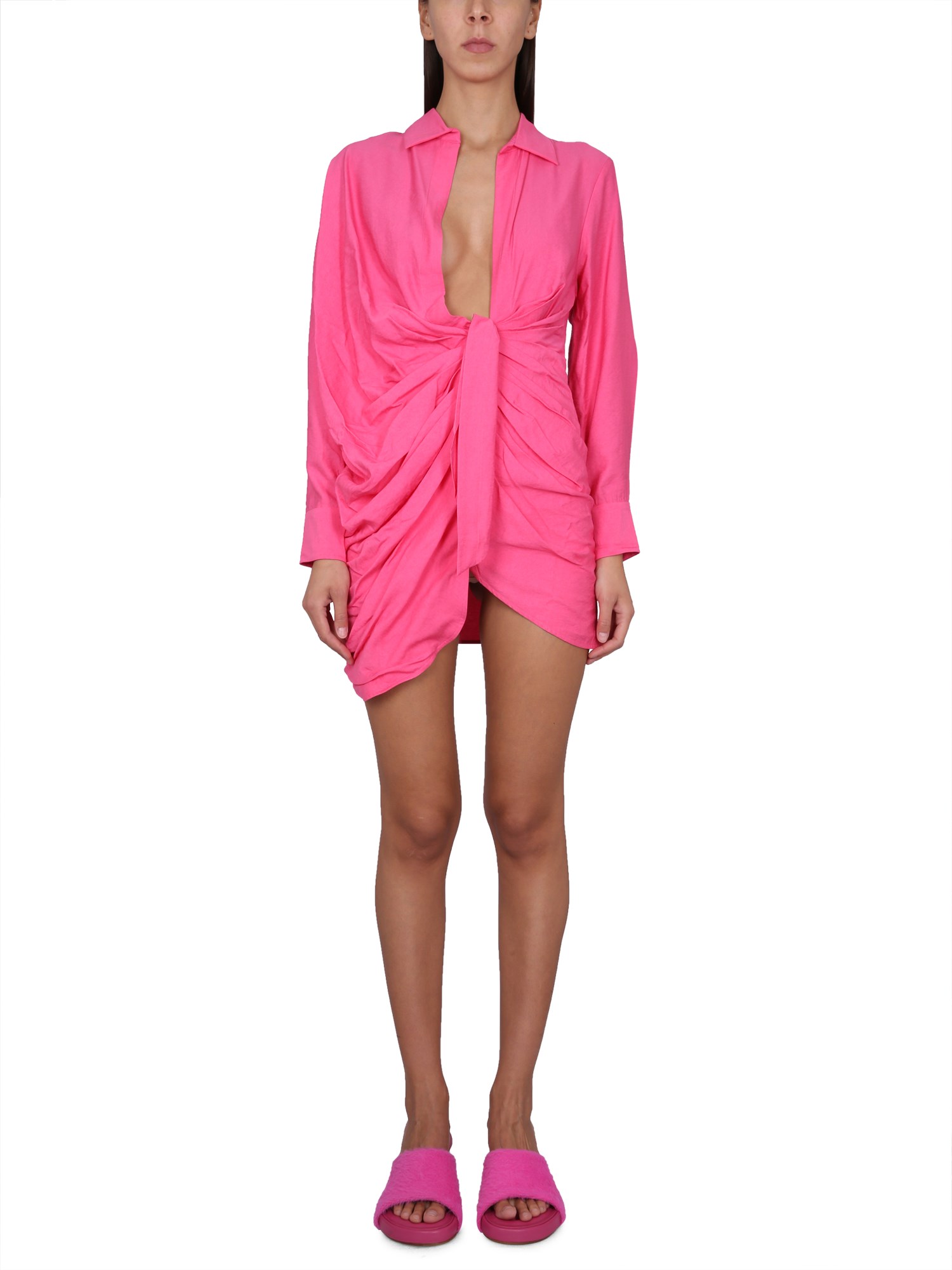 Jacquemus "bahia" Dress In Pink
